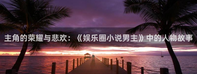 南宫大舞台官网入口：主角的荣耀与悲欢：《娱乐圈小说男主》中的人物故事
